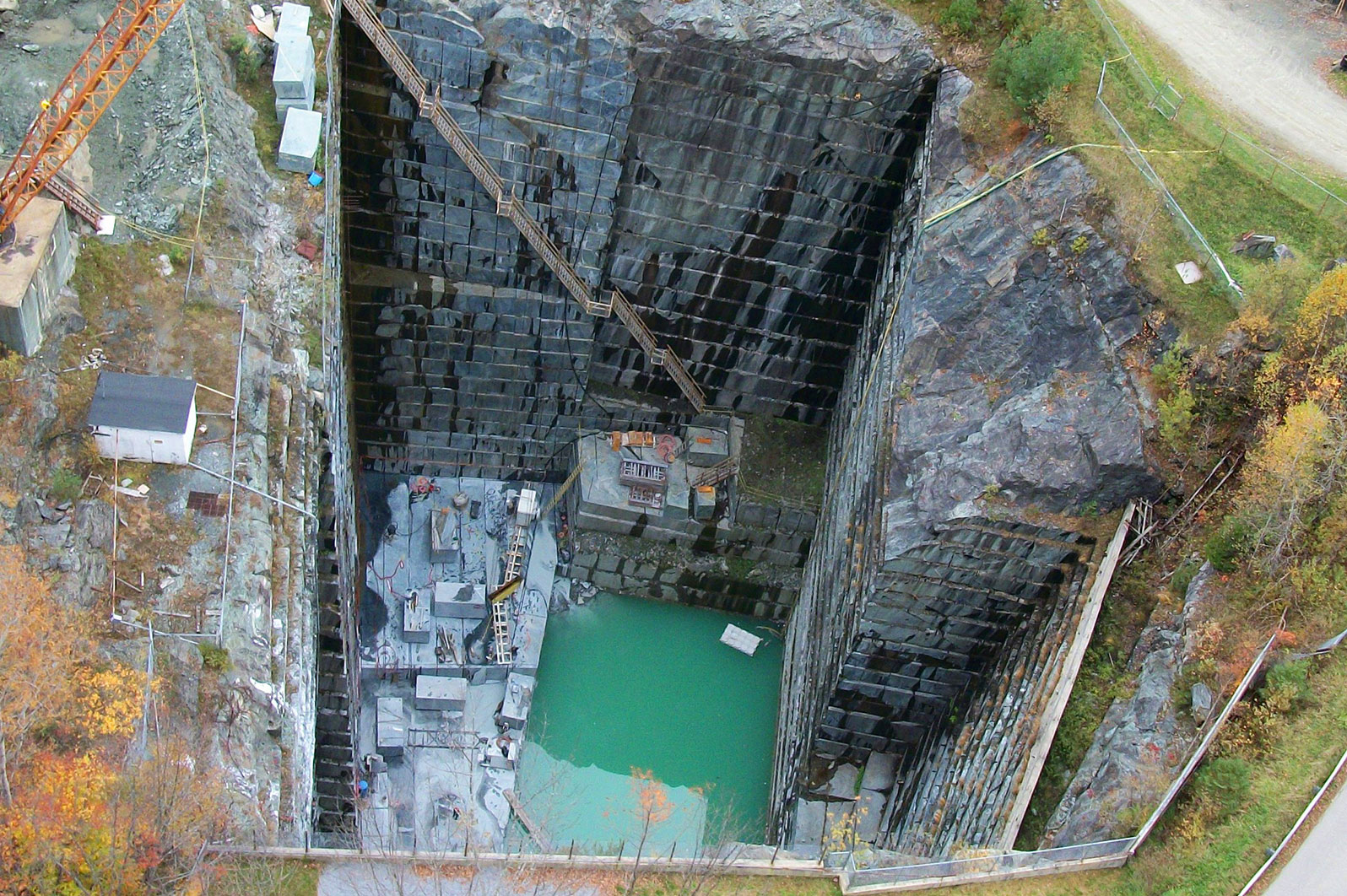 Vermont Verde Antique® Serpentine quarry