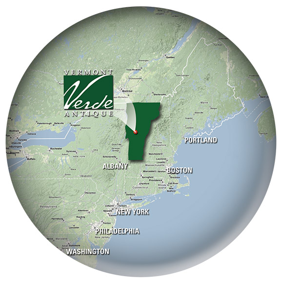 For LEED, VT Verde's 500 mile local radius covers all of New England and extends to such cities as New York, Philadelphia, Washington, Pittsburgh and Cleveland.