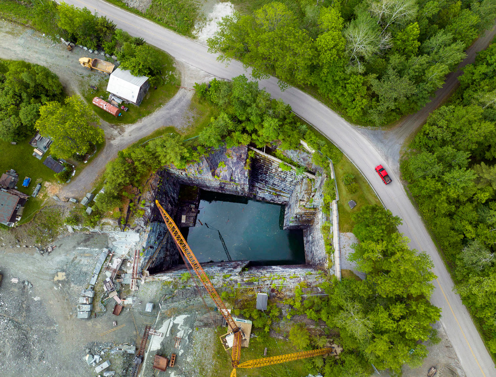 Vermont Verde Antique® Serpentine quarry