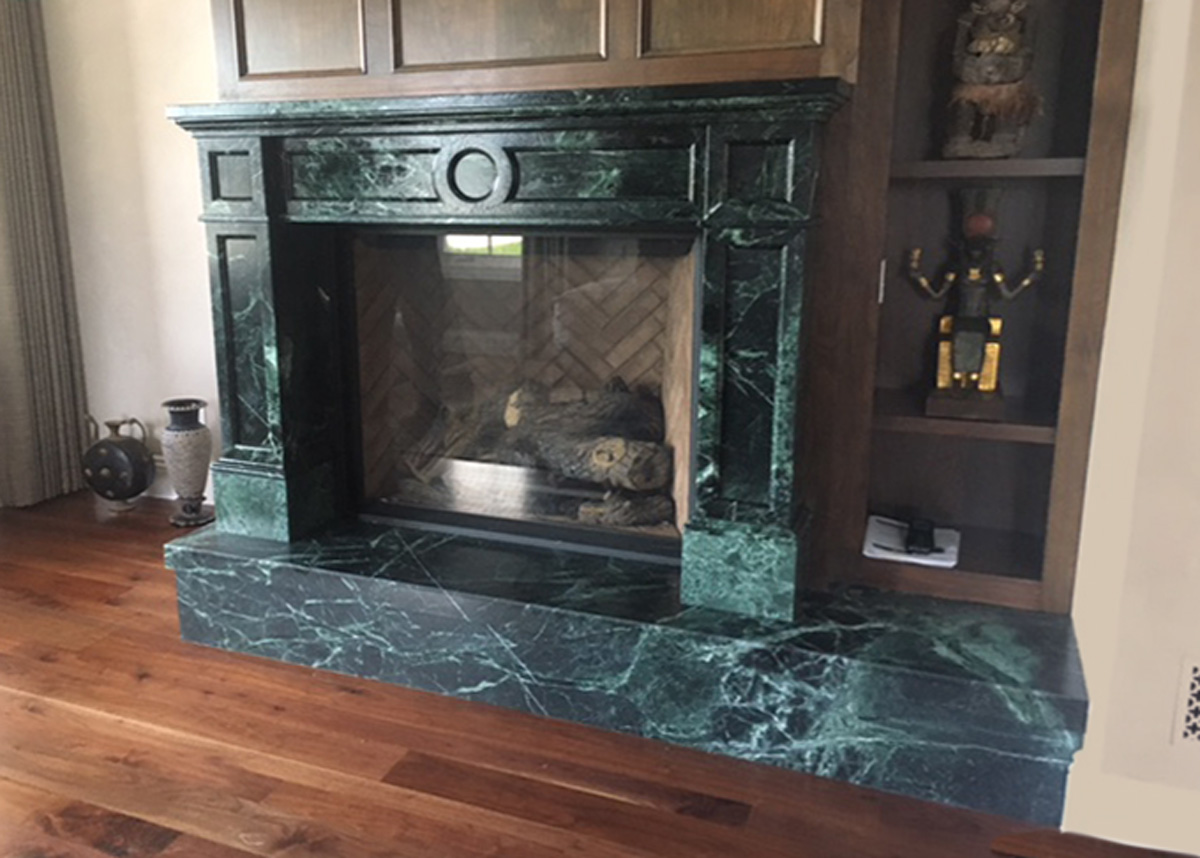 Fireplace by Percoco Marble & Tile in Denver CO